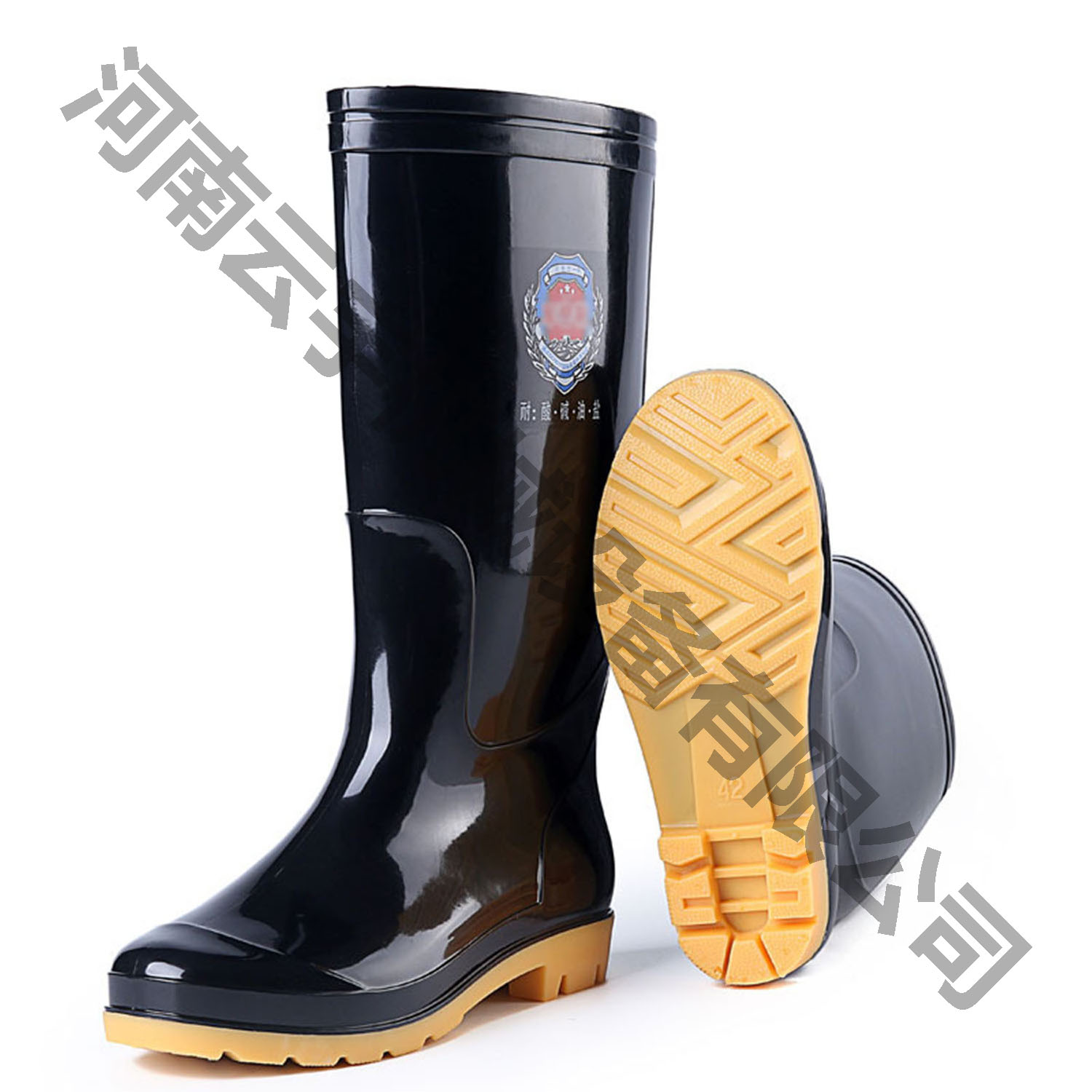 三防長筒雨鞋男士勞保膠鞋釣魚水鞋廠家批發(fā)