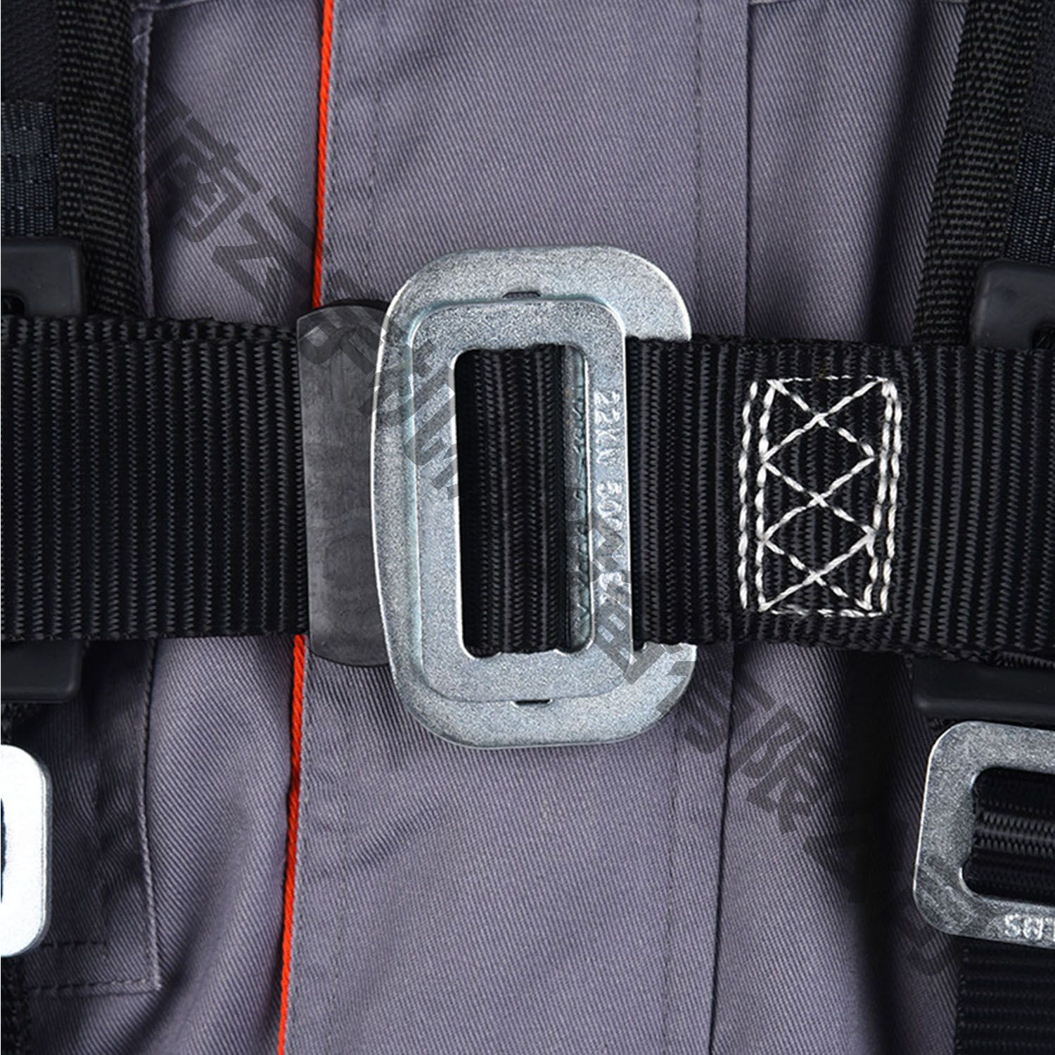 登山攀巖高空作業(yè)雙背安全帶 雙背半身式防墜落安全帶